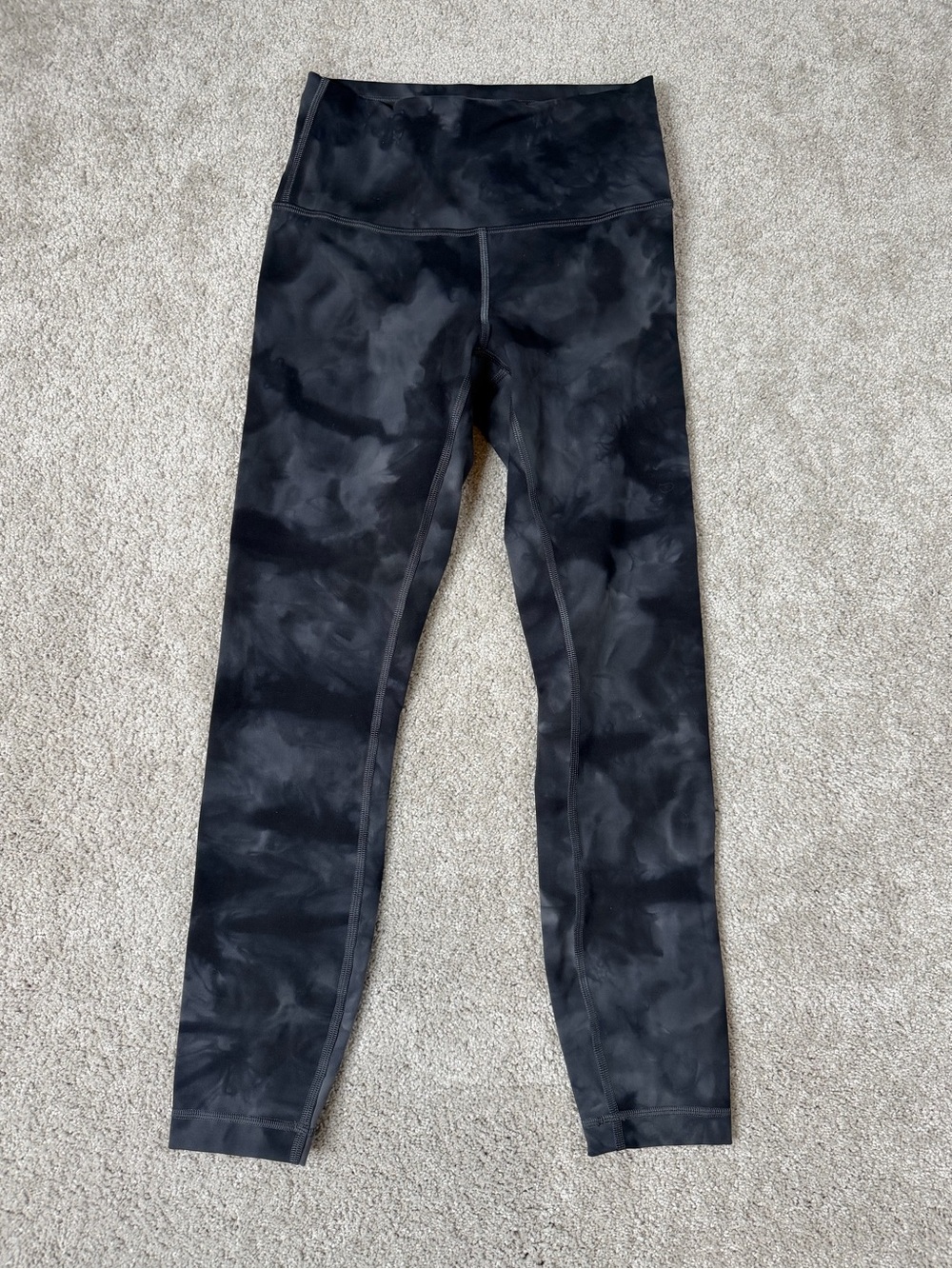 Lululemon Align High Rise Pant 24” Diamond Dye Graphite Size 6